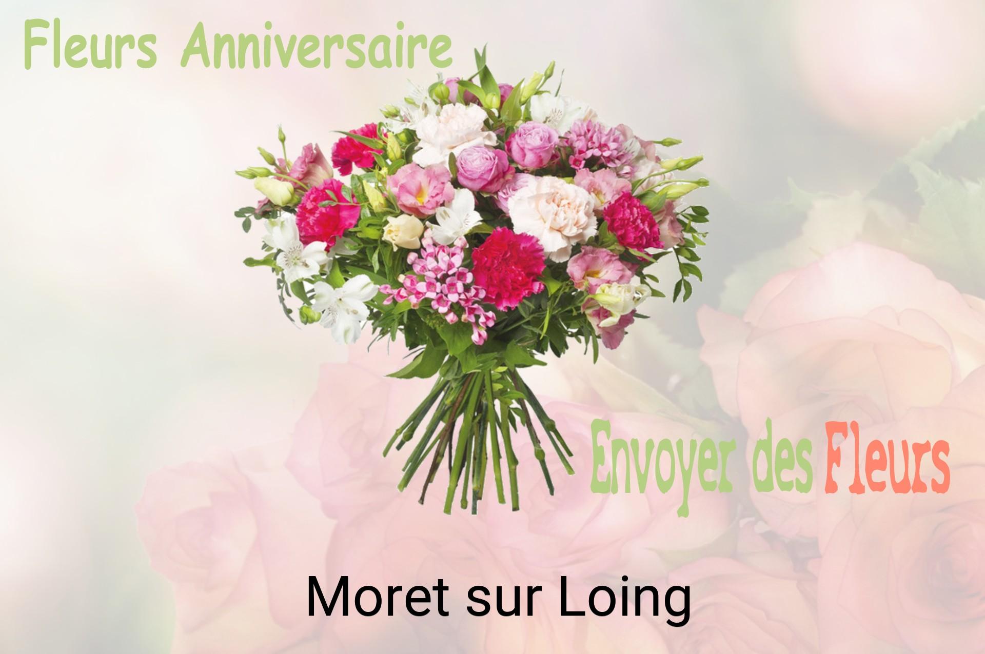 Bouquet de fleurs d’anniversaire livré à Moret-sur-Loing
