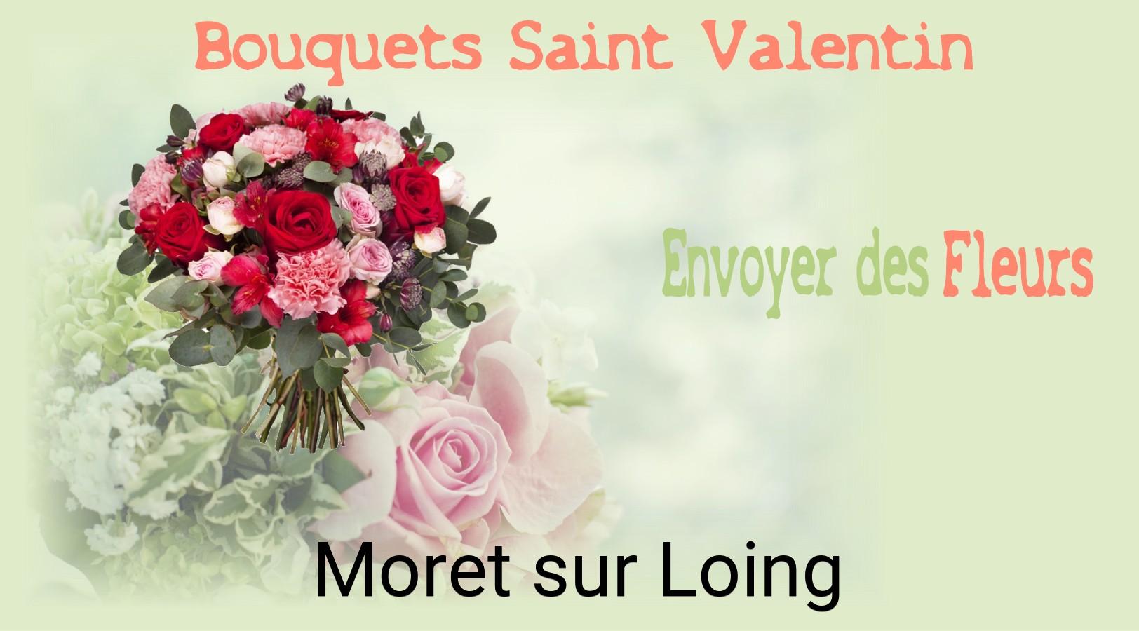 Roses de Saint-Valentin livrées à Moret-sur-Loing